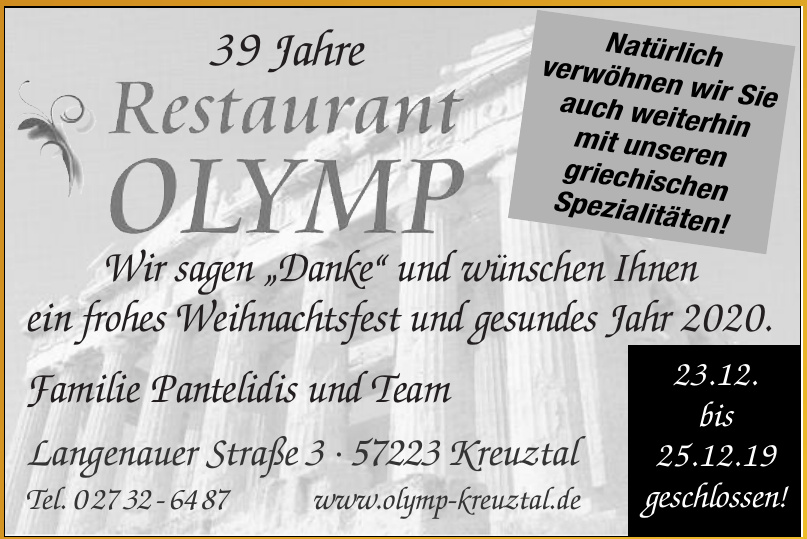 Restaurant Olymp Restaurant Olymp