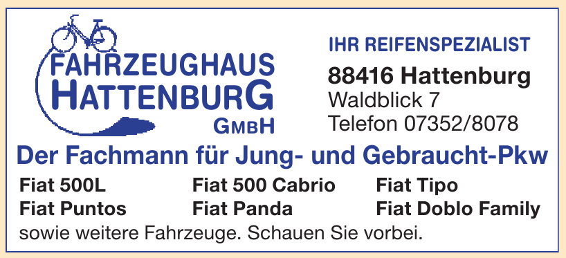 Fahrzeughaus Hattenburg - Autorisierter Servicepartner GmbH Fahrzeughaus Hattenburg - Autorisierter Servicepartner GmbH