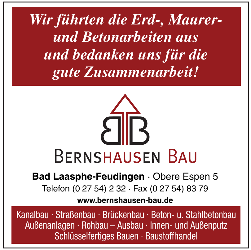 Bernshausen-Bau Bernshausen-Bau