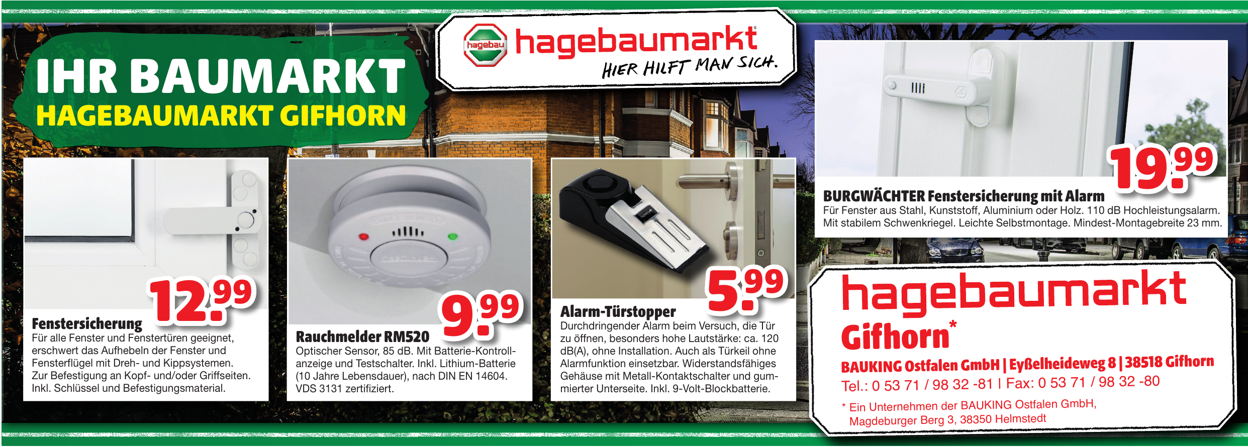 BAUKING GmbH Hagebaumarkt & Baustoffhandel Gifhorn BAUKING GmbH Hagebaumarkt & Baustoffhandel Gifhorn