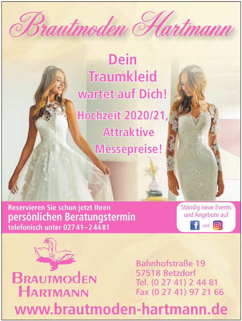 Brautmoden Hartmann Brautmoden Hartmann