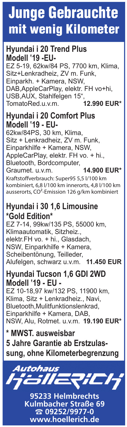 Autohaus Höllerich GmbH & Co. KG Autohaus Höllerich GmbH & Co. KG