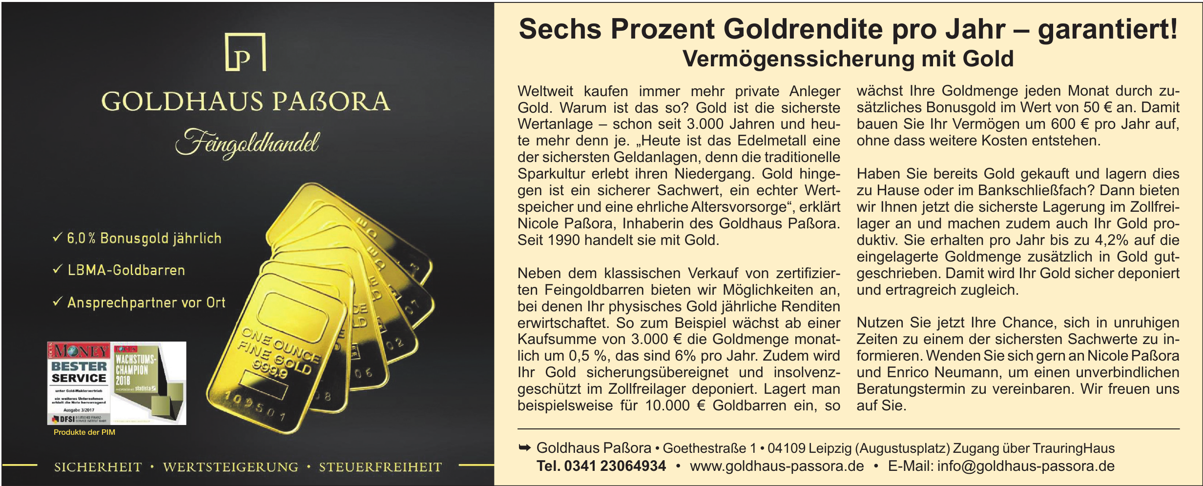 Goldhaus Paßora Goldhaus Paßora