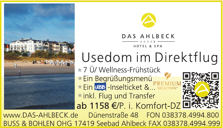 Das Ahlbeck Hotel & Spa - Buss & Bohlen OHG Das Ahlbeck Hotel & Spa - Buss & Bohlen OHG