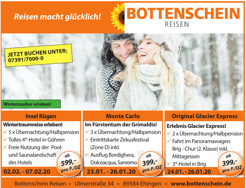 Bottenschein Reisen Bottenschein Reisen
