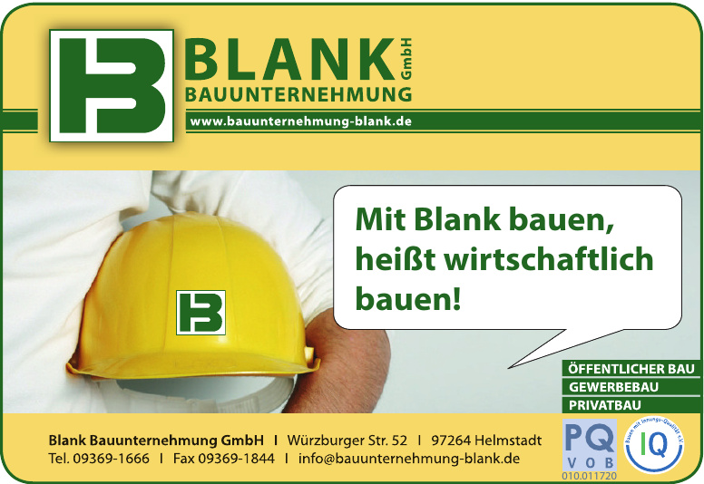 Blank Bauunternehmung GmbH Blank Bauunternehmung GmbH