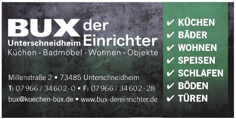 Bux der Einrichter Bux der Einrichter