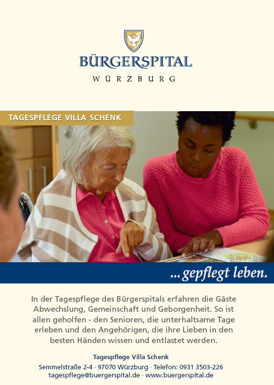 Bürgerspital Würzburg - Tagespflege Villa Schenk Bürgerspital Würzburg - Tagespflege Villa Schenk
