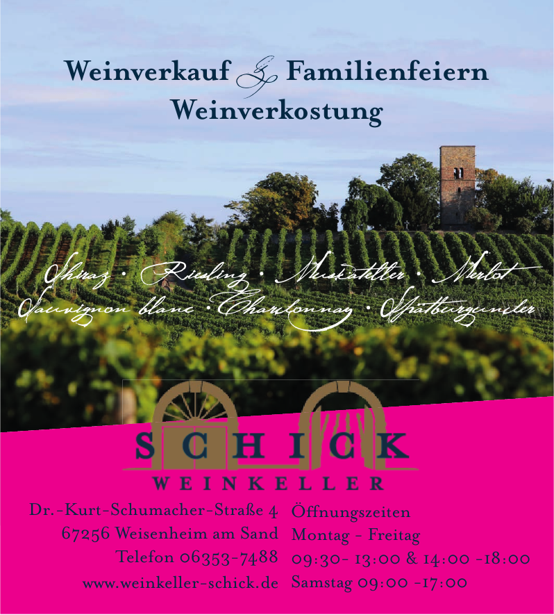 Schick Weinkeller Schick Weinkeller