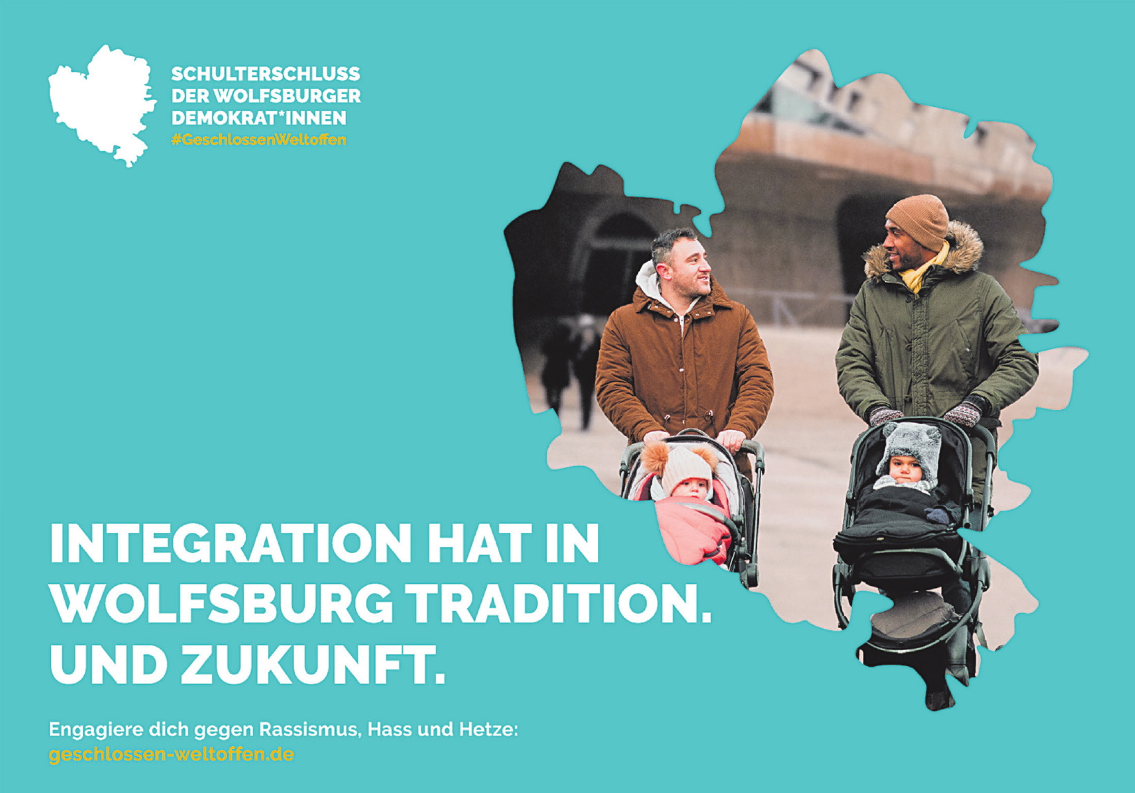 Schulterschluss der Wolfsburger Demokratinnen Schulterschluss der Wolfsburger Demokrat'innen