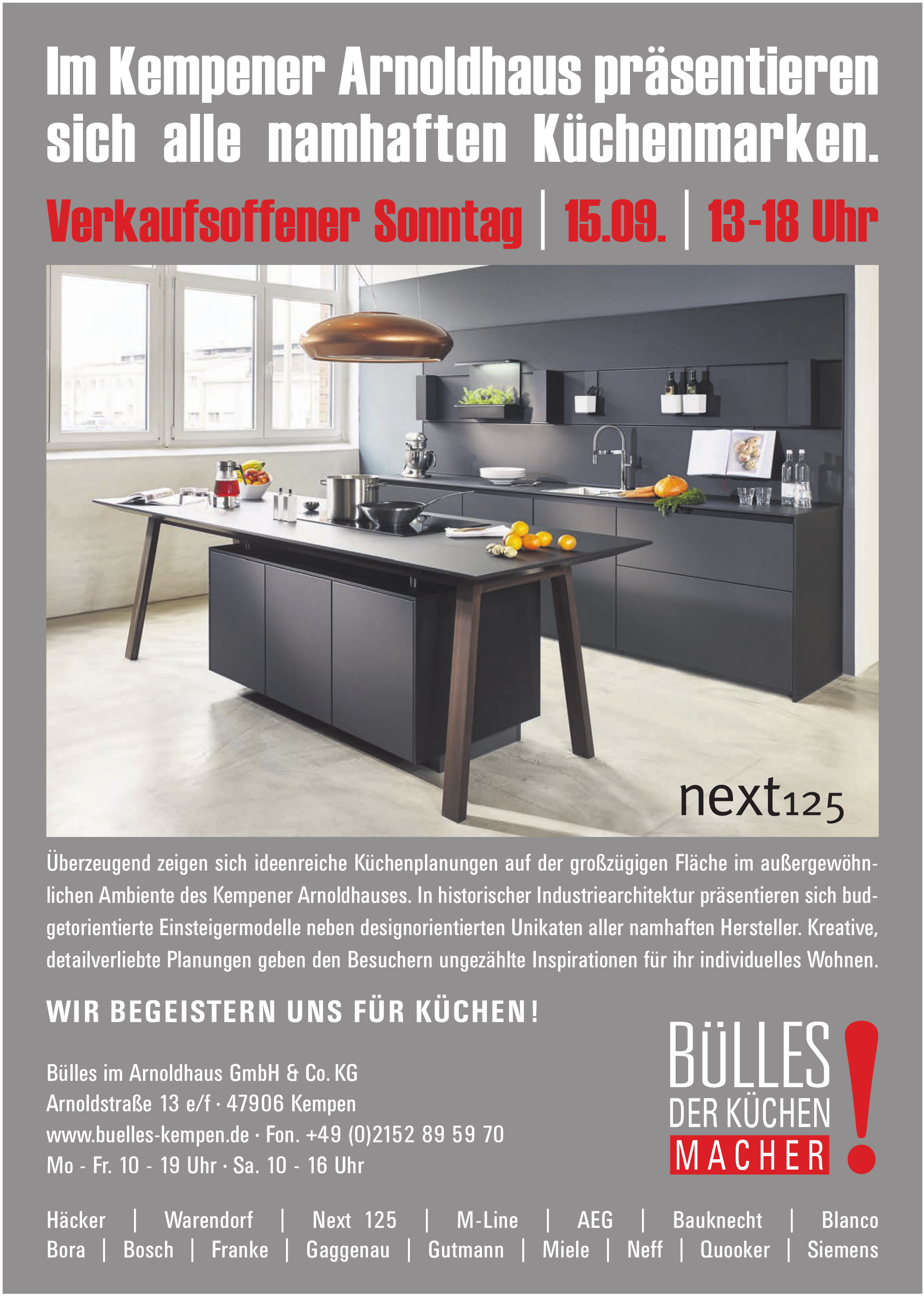 Bülles im Arnoldhaus GmbH & Co. KG Bülles im Arnoldhaus GmbH & Co. KG