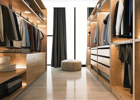 Kleidung für jeden Anlass: Im Ankleidezimmer ist ausreichend Platz. FOTO:DU26978/ISTOCK Kleidung für jeden Anlass: Im Ankleidezimmer ist ausreichend Platz. FOTO:DU26978/ISTOCK