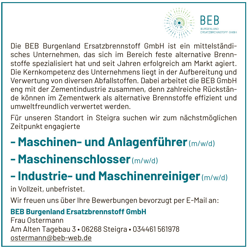 BEB Burgenland Ersatzbrennstoff GmbH
