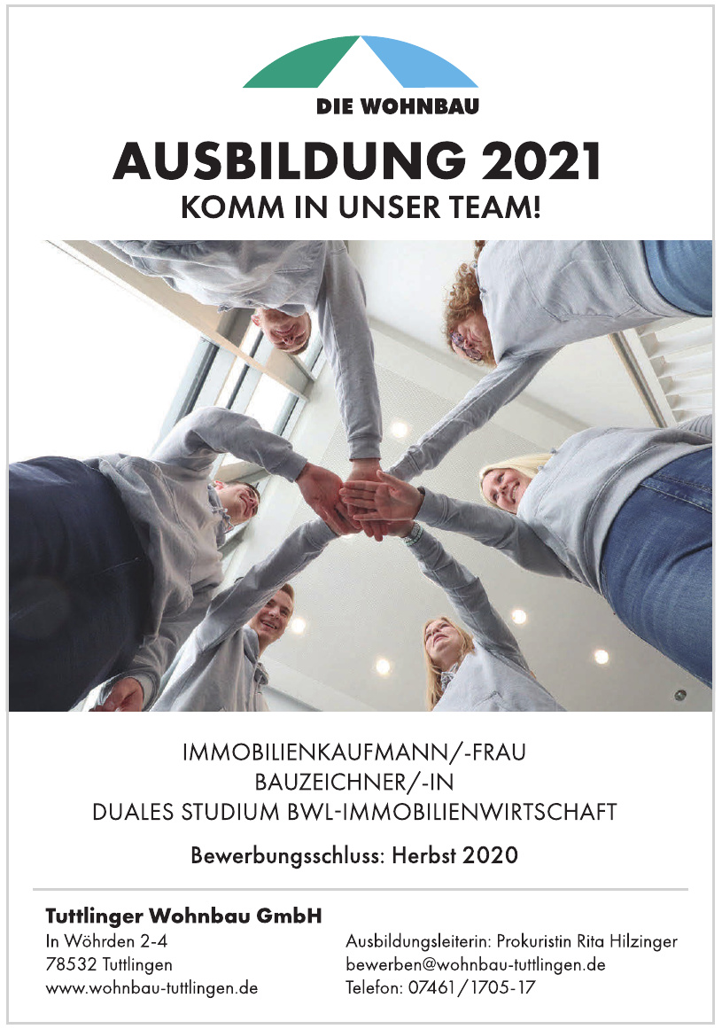 Die Wohnbau Tuttlinger Wohnbau GmbH Die Wohnbau Tuttlinger Wohnbau GmbH