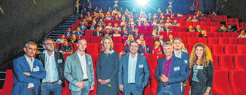 Der erste Digital Summit Bergstraße/Ried fand im September in Bensheim im „Luxor-Kino“ statt. BILD: NEU Der erste Digital Summit Bergstraße/Ried fand im September in Bensheim im „Luxor-Kino“ statt. BILD: NEU