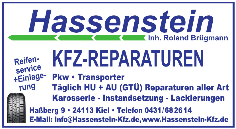 Hassenstein KFZ-Reparaturen Hassenstein KFZ-Reparaturen