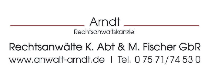Rechtsanwaltskanzlei Arndt - Rechtsanwälte K. Abt & M. Fischer GbR