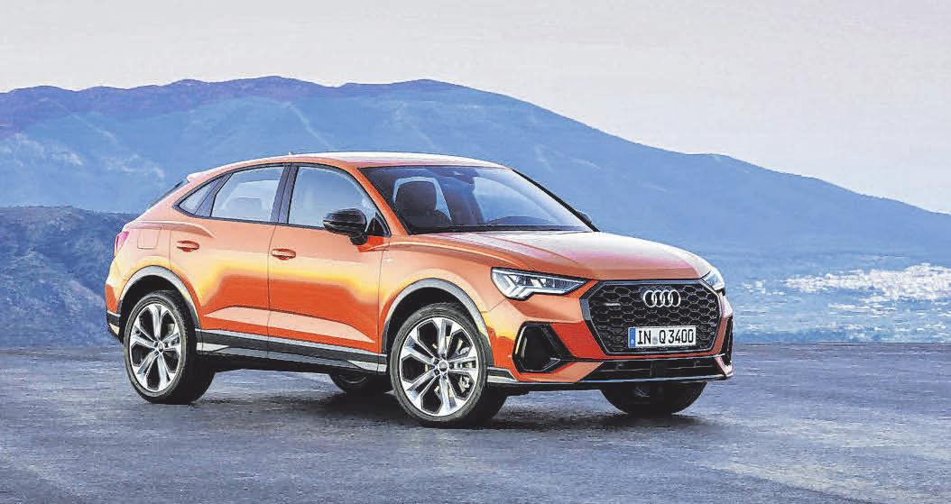 Extrovertiertes SUV-Coupé: Der neue Audi Q3 Sportback! FOTOS: AUDI Extrovertiertes SUV-Coupé: Der neue Audi Q3 Sportback! FOTOS: AUDI
