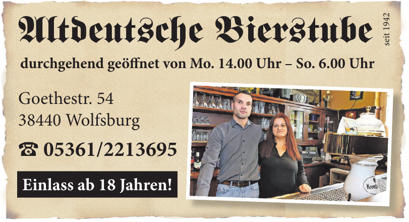 Altdeutsche Bierstube Altdeutsche Bierstube