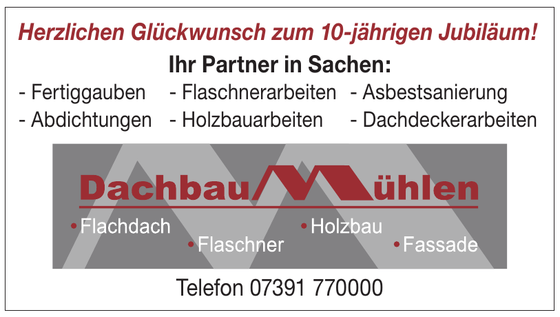 Dachbau Mühlen GmbH Dachbau Mühlen GmbH