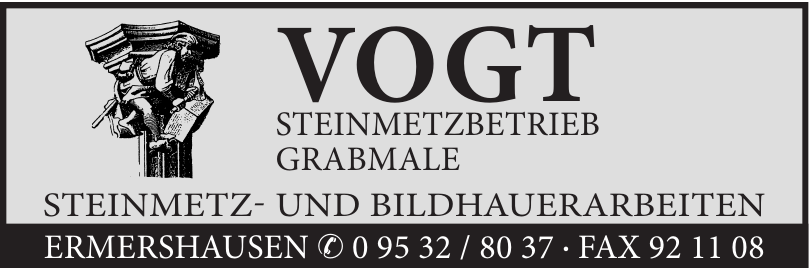 Vogt Steinmetzbetrieb Grabmale Vogt Steinmetzbetrieb Grabmale