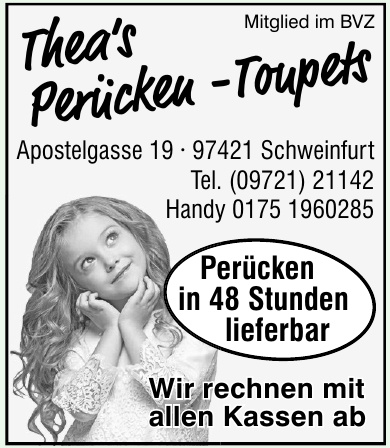 Thea‘s Perücken-Toupets