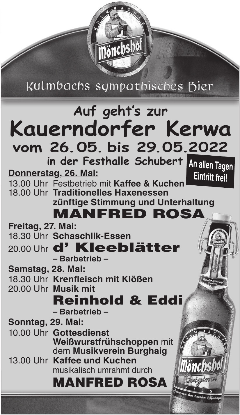 Kauerndorfer Kerwa Kauerndorfer Kerwa