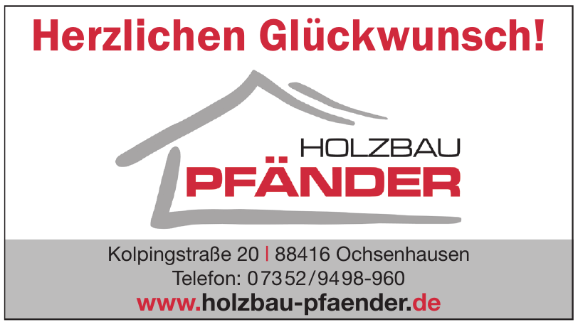 Holzbau Pfänder Holzbau Pfänder