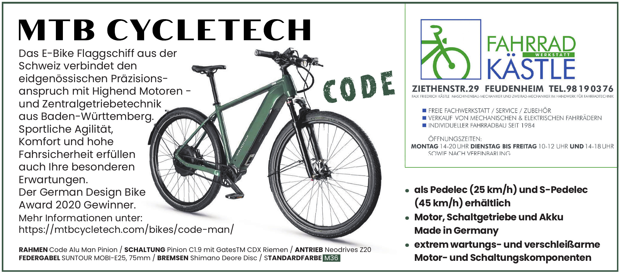 Fahrrad Kästle Fahrrad Kästle