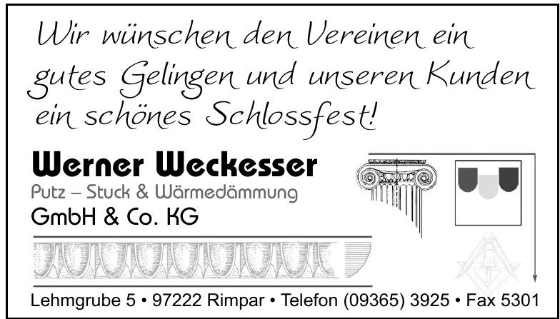 Werner Weckesser GmbH & Co. KG Werner Weckesser GmbH & Co. KG