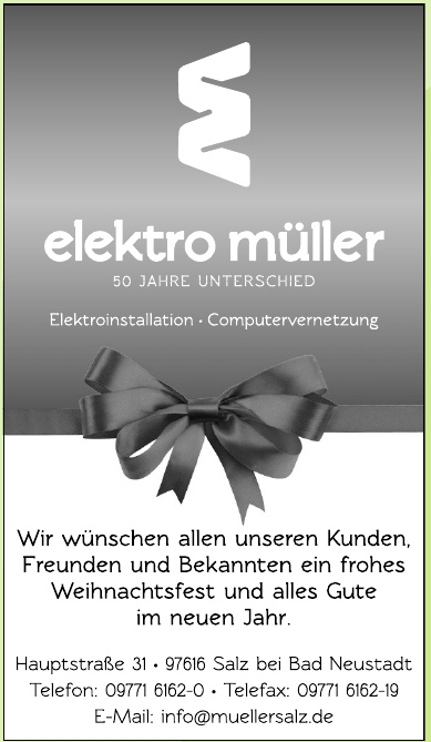 Elektro Müller - Frau Ruth Müller Elektro Müller - Frau Ruth Müller