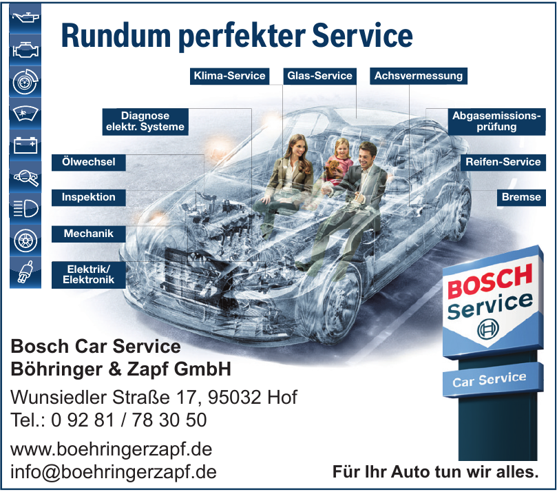 Bosch Car Service Böhringer & Zapf GmbH Bosch Car Service Böhringer & Zapf GmbH