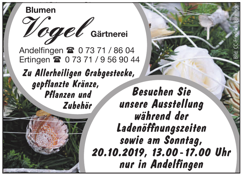 Gärtnerei Vogel ? Gärtnerei Vogel ?