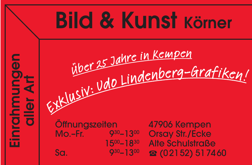 Bild & Kunst Körner Bild & Kunst Körner