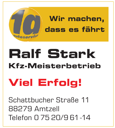 Ralf Stark Kfz-Meisterbetrieb Ralf Stark Kfz-Meisterbetrieb