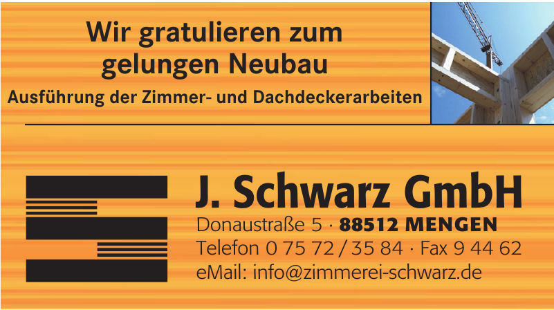 J. Schwarz GmbH J. Schwarz GmbH