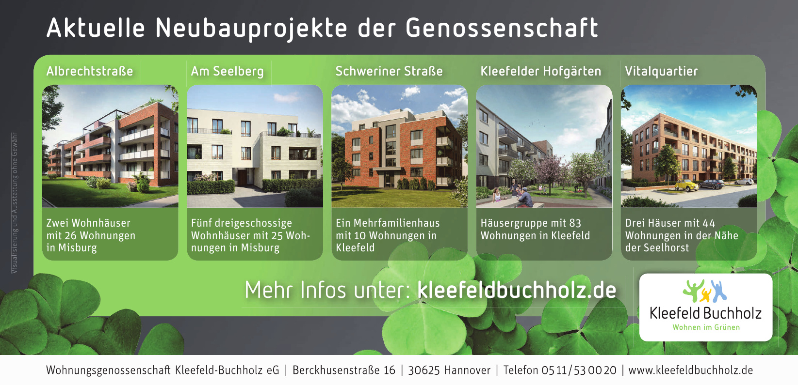 Wohnungsgenossenschaft Kleefeld-Buchholz eG Wohnungsgenossenschaft Kleefeld-Buchholz eG
