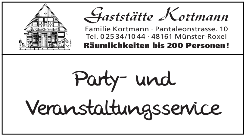 Gaststätte Kortmann Gaststätte Kortmann