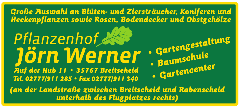 Jörn Werner Pflanzenhof Jörn Werner Pflanzenhof