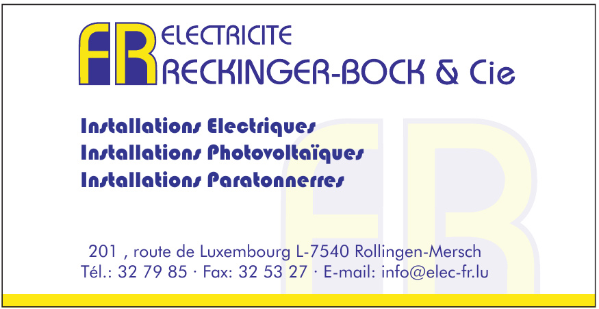 FR Electricite Reckinger-Bock & Cie