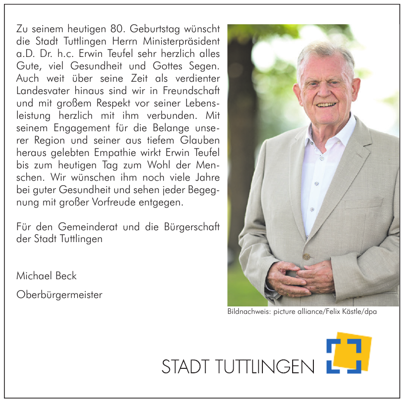 Stadt Tuttlingen Stadt Tuttlingen