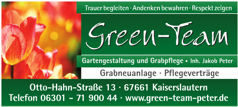 Green-Team Gartengestaltung und Grabpflege