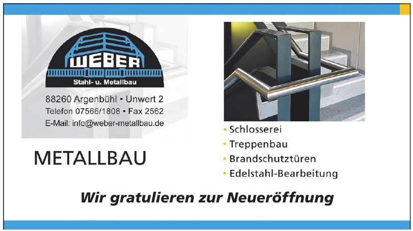 Metallbau Weber Metallbau Weber