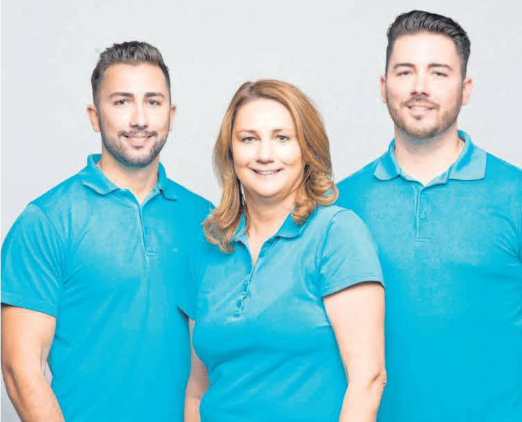 Ein starkes Führungsteam: Niklas (von links), Kerstin und Torben Behrens. Ein starkes Führungsteam: Niklas (von links), Kerstin und Torben Behrens.