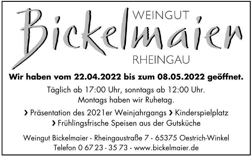 Weingut Manfred Bickelmaier