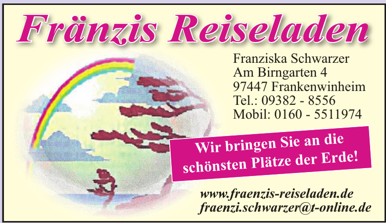 Fränzis Reiseladen Fränzis Reiseladen