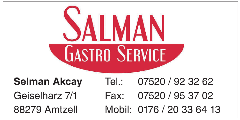 Salman Gastro Service Salman Gastro Service