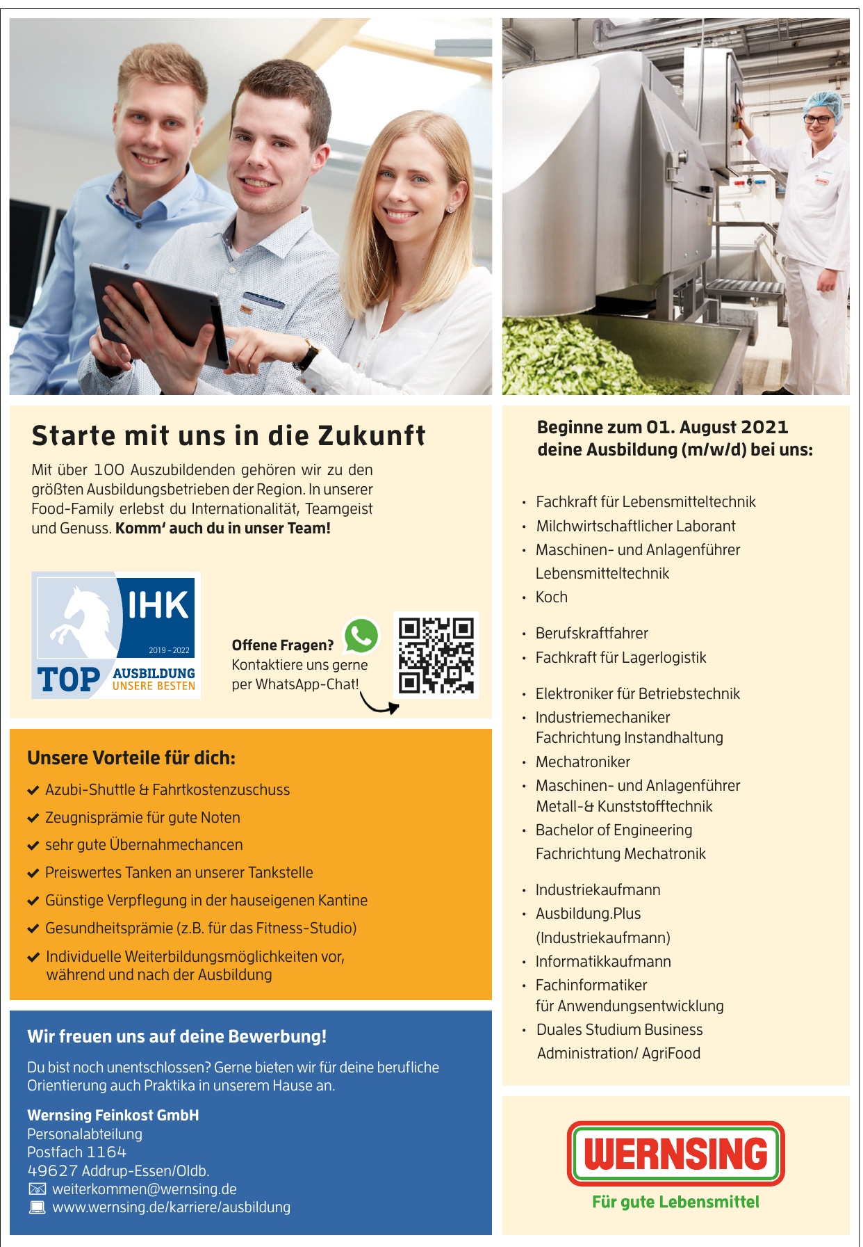 Wernsing Feinkost GmbH Wernsing Feinkost GmbH