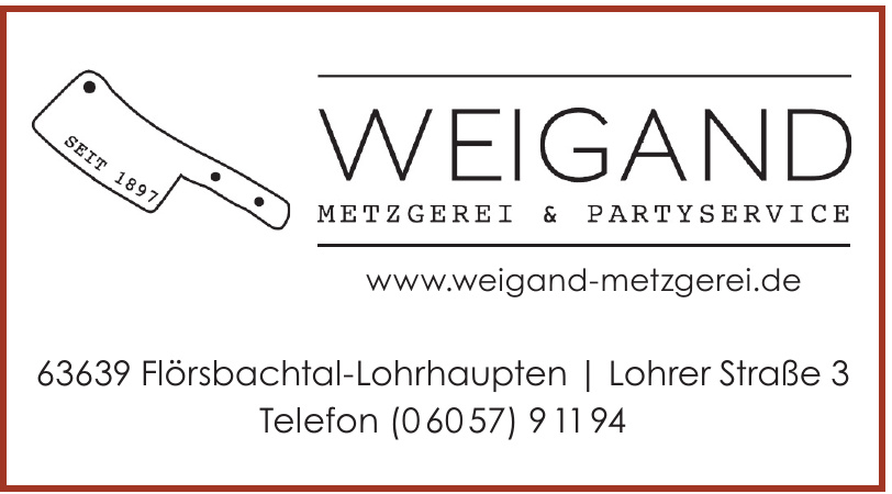 Weigand Metzgerei & Partyservice