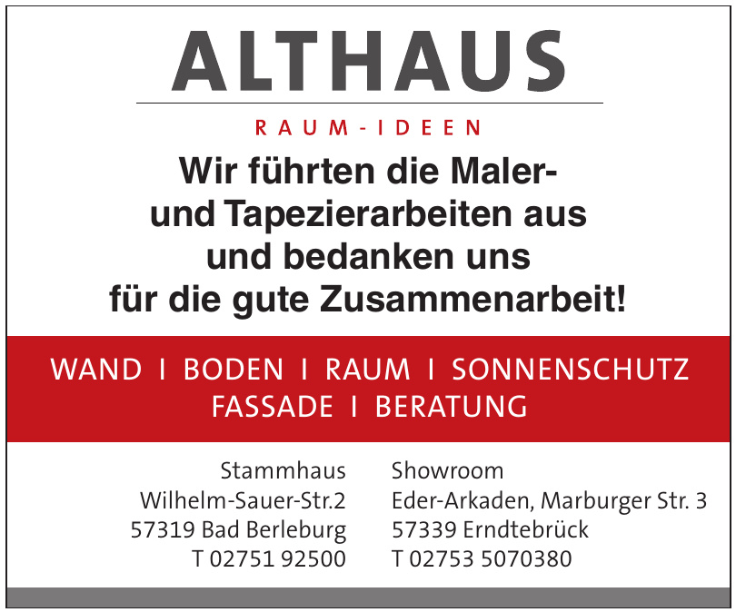 Althaus Raum-Ideen Althaus Raum-Ideen